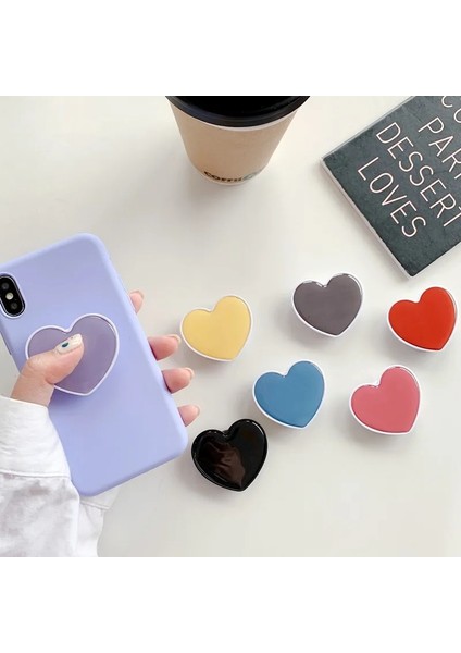 P10 Güzel Parlak Renk Katlanabilir Telefon Tutucu Kavrama Tok Kavrama Parmak Yüzük Griptok Evrensel Akıllı Telefon Soket Aksesuarı (Yurt Dışından) fırsatları
