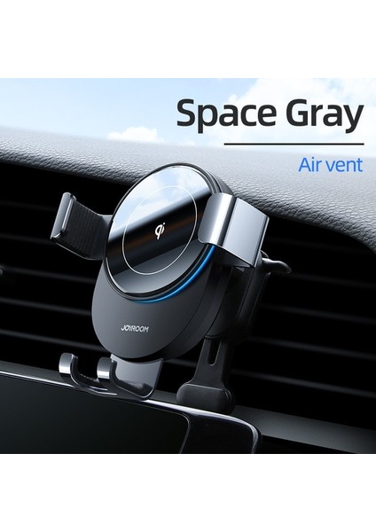 15W Hava Firar Dağı Kablosuz Araç Şarj Cihazı Telefon Tutucu 15W Hızlı Araç Şarj Cihazı Yerçekimi IPHONE12 11 Pro Max Mini Xr Sumsang Not 20 S9 S10 S20 (Yurt Dışından)
