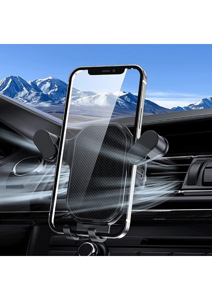 Siyah 17MM Top Kafa Araba Hava Firar Klip Evrensel Manyetik Yerçekimi Araç Telefonu Tutucu Aksesuarları Telefon Gps Braketi Araba Hava Çıkış Kancası (Yurt Dışından) modelleri