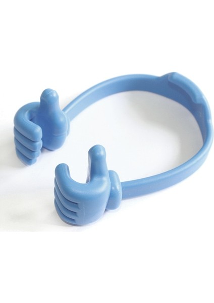 Gök Mavisi Telefon Masaları Tutucu 1 Adet Başparmak Montaj Esnek Evrensel Cep Telefonları Tablet Döner Bağlantı Ayağı Taşınabilir Cep Telefonu Rafı (Yurt Dışından)