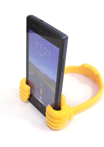 Gök Mavisi Telefon Masaları Tutucu 1 Adet Başparmak Montaj Esnek Evrensel Cep Telefonları Tablet Döner Bağlantı Ayağı Taşınabilir Cep Telefonu Rafı (Yurt Dışından) modelleri