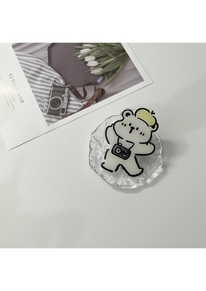 C Kore Ins Köpekler Parmak Tutucu Griptok Hava Kesesi Yüzük Cep Telefonu Standı Kavrama Tok Cep Telefonu Iphone Aksesuarları Için Destek Akıllı (Yurt Dışından) fırsatları