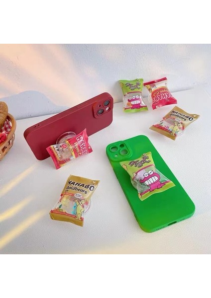 Stil 2 Şişme Şeker Cep Telefonu Standı Kore Ayı Sakızlı Braketi Kavrama Tok Tutucu Kola Simülasyon Aperatif Çanta Cep Telefonu Fondan Braketi (Yurt Dışından) fiyatları