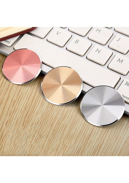 2 Parça Gül Dairesel Evrensel Manyetik Telefon Araç Tutucu Metal Plaka Etiket, Ultra Ince Demir Sac Alçı Güçlü Mıknatıs Standı Filmi (Yurt Dışından) fırsatları