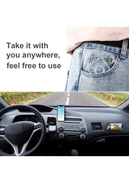 Kare Nano Jel Pedi Sihirli Çıkartmalar Yıkanabilir Çok Fonksiyonlu Etiket Evrensel Yapışkan Araç Telefonu Tutucu Mini Jel Macunu Duvar Masası Için (Yurt Dışından) fırsatları