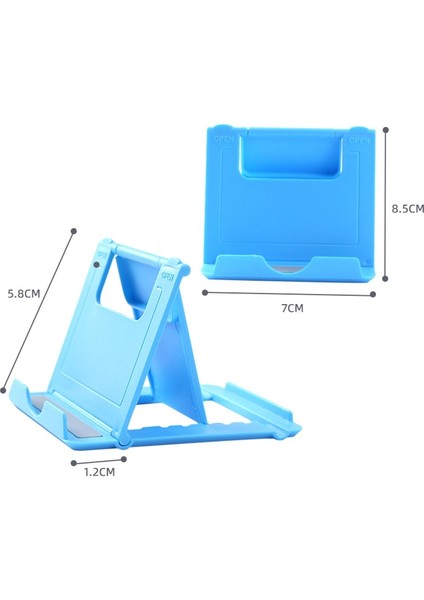Siyah Telefon Tutucu Masa Standı Cep Telefonu Tripod iPhone Xsmax 12 13 Pro Huawei Xiaomi Mi 9 Plastik Katlanabilir Masa Tutucu Standı (Yurt Dışından) indirimleri