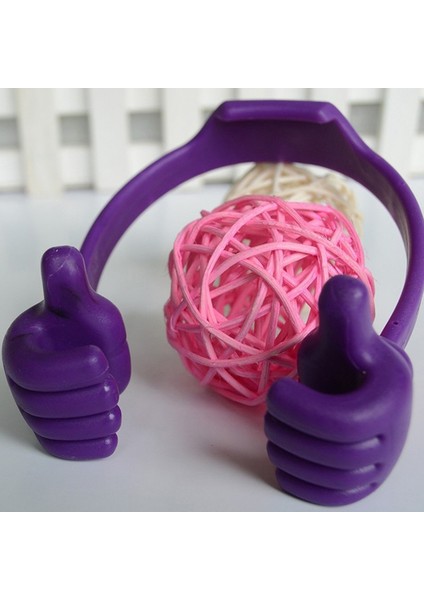 Gök Mavisi Telefon Masaları Tutucu 1 Adet Başparmak Montaj Esnek Evrensel Cep Telefonları Tablet Döner Bağlantı Ayağı Taşınabilir Cep Telefonu Rafı (Yurt Dışından) fırsatları