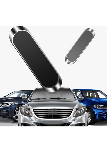 06 3 Adet Manyetik Araç Telefonu Tutucu Otomatik Mıknatıslı Montaj Cep Cep Telefonu Standı Telefon Gps Desteği iPhone Xiaomi Huawei Samsung Için (Yurt Dışından) modelleri