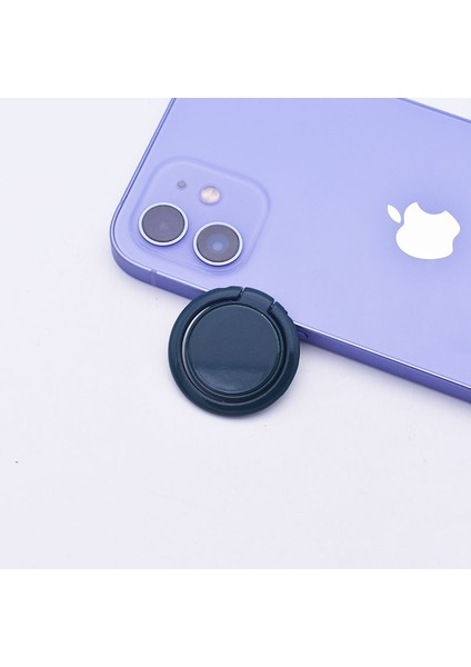 Donuk Yeşil Macaron Düz Renk Telefon Zil Toka Tutucu Cep Telefonu Standı Tutucu Telefon Kavrama Cep Telefonu Aksesuarları Telefon Zil Tutucu Hediye (Yurt Dışından) indirimleri