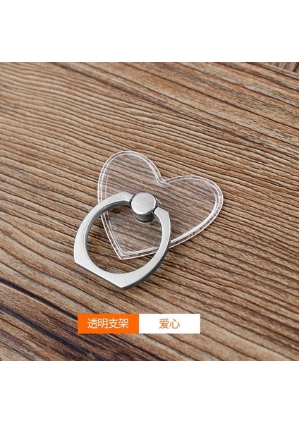A23-LOVE Evrensel Stent Cep Telefonu Tutucu Standı Parmak Yüzük Manyetik Sevimli Cep Akıllı Telefon Için Şeffaf Tutucu iphone Xs Max 8 (Yurt Dışından)
