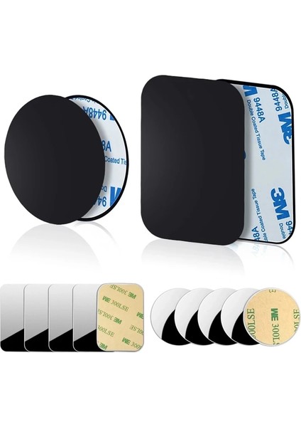 5 Adet Gümüş 35X35 1 Adet/3 Adet/5 Adet/grup Metal Plaka Çıkartmalar Mıknatıslı Araç Telefonu Tutucu Demir Sac Disk Yedek Manyetik Araç Telefonu Tutucu Montaj (Yurt Dışından) fiyatları