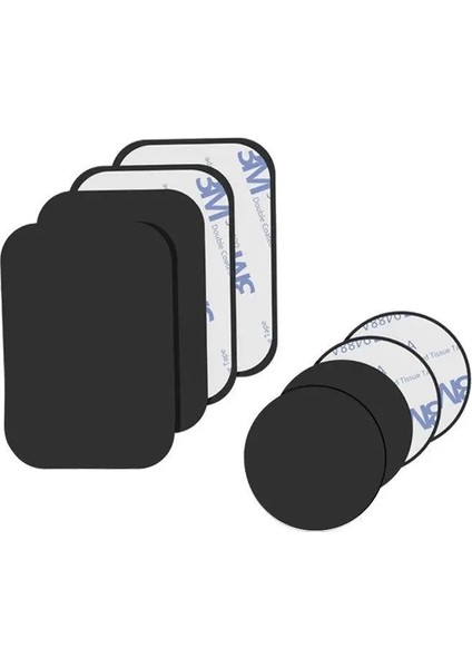 5 Adet Gümüş 35X35 1 Adet/3 Adet/5 Adet/grup Metal Plaka Çıkartmalar Mıknatıslı Araç Telefonu Tutucu Demir Sac Disk Yedek Manyetik Araç Telefonu Tutucu Montaj (Yurt Dışından) modelleri