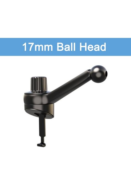 Siyah Ibudim 17MM Top Kafa Araba Hava Firar Sabitleme Kıskacı Evrensel Araba Çıkışı Cep Telefon Standı Manyetik Araba Cep Telefonu Braketi Kelepçe (Yurt Dışından) fiyatları