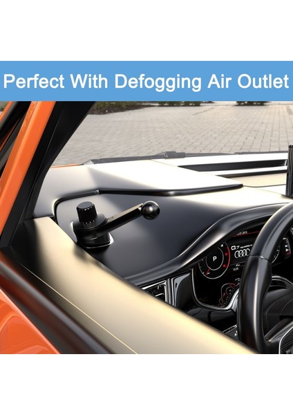 Siyah Ibudim 17MM Top Kafa Araba Hava Firar Sabitleme Kıskacı Evrensel Araba Çıkışı Cep Telefon Standı Manyetik Araba Cep Telefonu Braketi Kelepçe (Yurt Dışından) modelleri