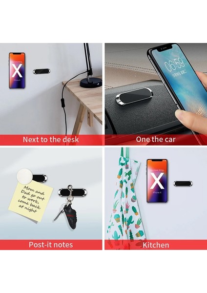 06 3 Adet Manyetik Araç Telefonu Tutucu Otomatik Mıknatıslı Montaj Cep Cep Telefonu Standı Telefon Gps Desteği iPhone Xiaomi Huawei Samsung Için (Yurt Dışından) fırsatları