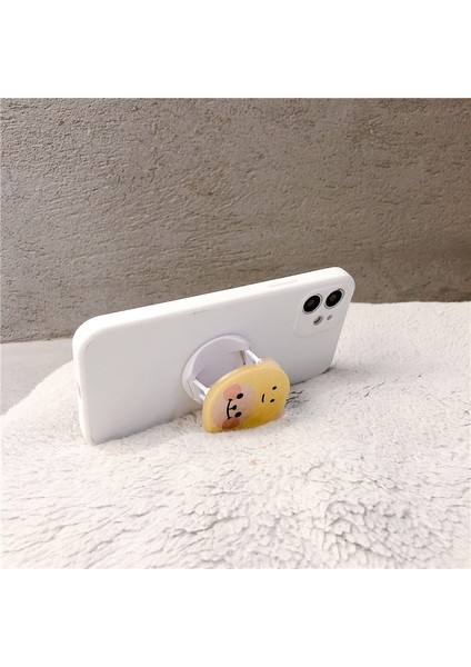 Stil 2 Karikatür Sevimli Ayı Telefon Tutucu Griptok Destek Telefon IPhone 12 11 Pro Max Samsung S21 Kat El Bandı Parmak Kavrama Standı (Yurt Dışından)