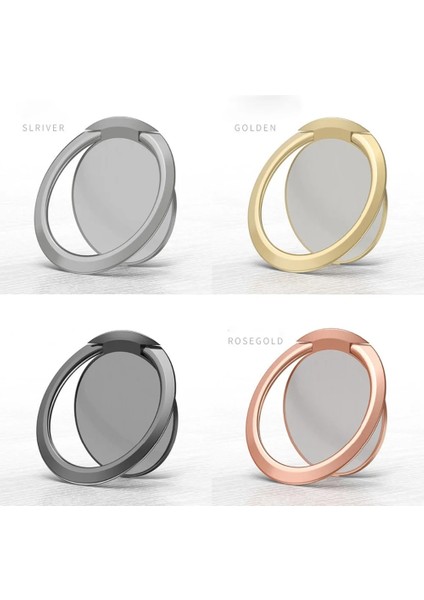 A22-GOLD Ultra-Ince Stent Aksesuarları Cep Telefon Tutucu Standı Parmak Yüzük iphone 8 7 6 Xiaomi Mi8 5 Artı Araç Montaj Standı Akıllı Telefon (Yurt Dışından)
