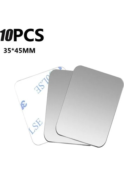 10PCS35X45MM Manyetik Metal Plaka Manyetik Araç Telefonu Tutucu Evrensel Demir Sac Etiket Standı Cep Telefonu Mıknatıs Tutucu Dağı (Yurt Dışından)