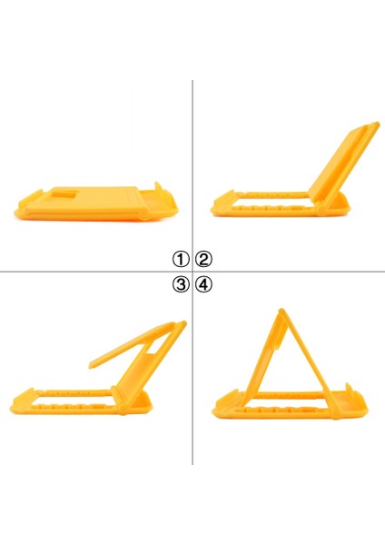 Kırmızı Telefon Tutucu Masa Standı Cep Telefonunuz Için Tripod iPhone Xsmax Huawei P30 Xiaomi Mi 9 Plastik Katlanabilir Masa Tutucu Standı (Yurt Dışından) indirimleri