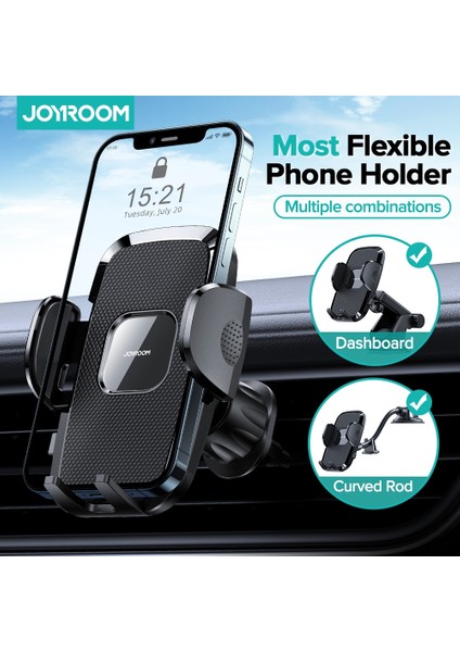 Hava Çıkışı Araç Telefonu Tutucu Evrensel Otomatik Cam Hava Firar Telefon Dağı Cep Telefonu Tutucu Stand iPhone 11 12 Pro Max (Yurt Dışından) indirimleri