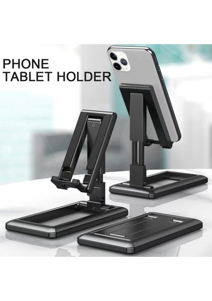 Pembe Katlanabilir Tablet Telefon Tutucu Masaüstü Cep Telefonu Standı Ayarlanabilir Masa Braketi iPad iPhone Samsung Için Akıllı Telefon Standı (Yurt Dışından) fiyatları