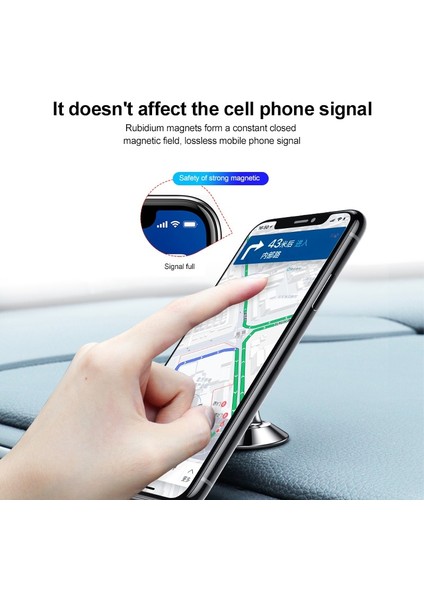 Gümüş Hava Firar Olaf Evrensel Manyetik Araç Telefonu Tutucu iPhone x Samsung Için Arabada Standı Mıknatıs Hava Firar Dağı Cep Cep Telefonu Desteği Gps (Yurt Dışından) fırsatları