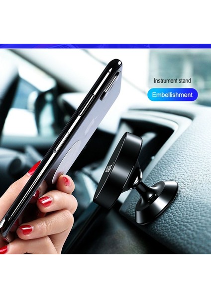 Gümüş Hava Firar Olaf Evrensel Manyetik Araç Telefonu Tutucu iPhone x Samsung Için Arabada Standı Mıknatıs Hava Firar Dağı Cep Cep Telefonu Desteği Gps (Yurt Dışından) indirimleri