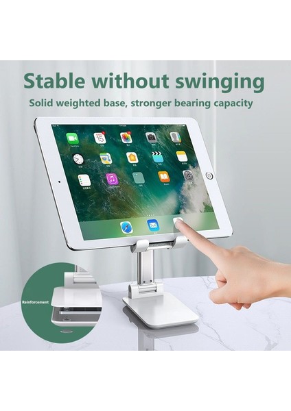 Gümüş Kebiss Cep Telefonu Tutucu Standı iPhone Xiaomi Telefon Tutucu Katlanabilir Cep Telefonu Standı Masası iPad Tablet Masa Tutucu (Yurt Dışından) modelleri