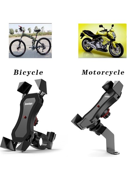 Motosiklet Motosiklet Bisiklet Telefon Tutucu Moto Bisiklet Navigasyon Desteği Gidon Dikiz Aynası Montaj Klip Braketi iPhone 12 Samsung Için (Yurt Dışından) fiyatları