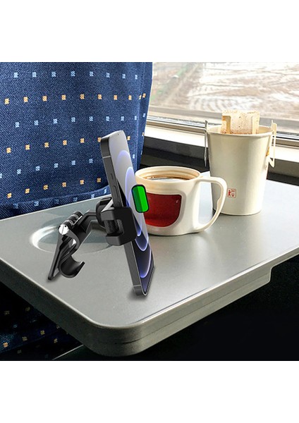 Gri Araç Telefonu Tutucu Dağı Genel Telefon Montaj Kelepçesi Araba Uçak Arabası Için Döner Ayarlanabilir Akıllı Telefon Tutucular Araba Için (Yurt Dışından) fırsatları