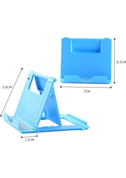 Sarı Telefon Tutucu Masa Standı Cep Telefonunuz Için Tripod iPhone Xsmax 12 Samsung Xiaomi Mi 9 Plastik Katlanabilir Masa Tutucu Standı (Yurt Dışından) fiyatları