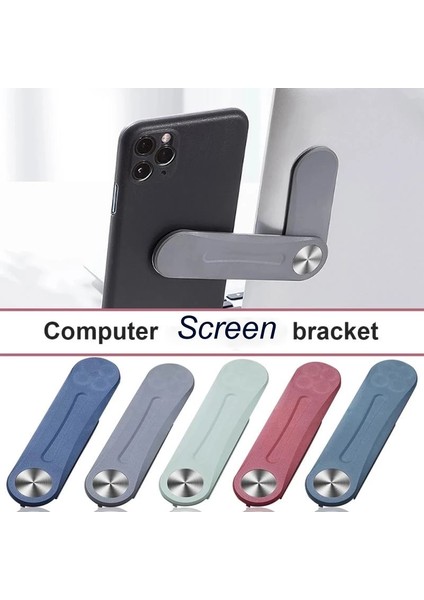 Kare Beyaz Lovebay Dizüstü Bilgisayar Ekran Desteği Tutucu Manyetik Katlanır Tutucu Yan Montaj Tablet Telefon Standı Ayarlanabilir Ekran Masaüstü Braketi (Yurt Dışından) fiyatları