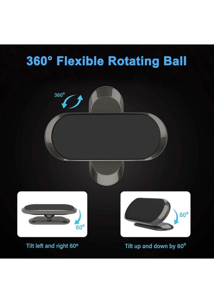 Gümüş Evrensel Manyetik Araç Telefonu Tutucu Pano Araba Cep Telefonu Standı Güçlü Mıknatıs Metal Araç Telefonu Gps Desteği Için Montaj Standı (Yurt Dışından) fiyatları