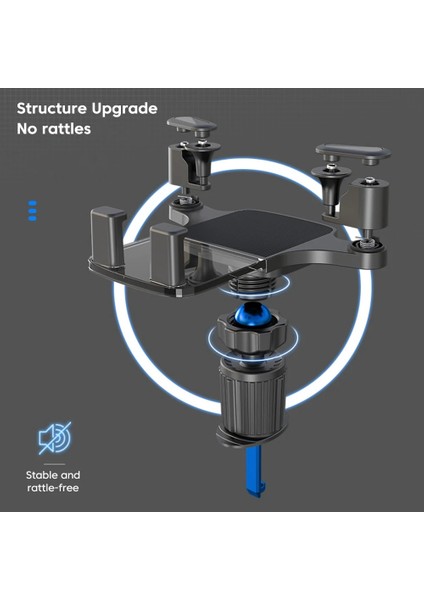 F20 Yerçekimi Kanca Araç Telefonu Tutucu Cep Telefonu Standı Hava Firar Klip Montaj Braketi Desteği iPhone 13 12 11 x Xiaomi Samsung Huawei (Yurt Dışından) indirimleri