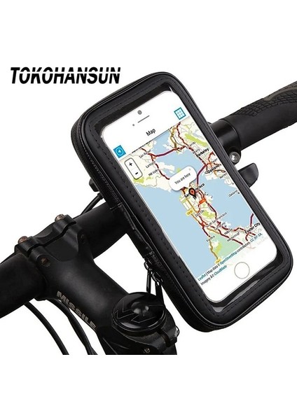 Zj2 M Motosiklet Telefon Tutucu Desteği Moto Bisiklet Dikiz Aynası Standı Montaj Su Geçirmez Scooter Motosiklet Telefon Çantası Samsung Için (Yurt Dışından) fiyatları