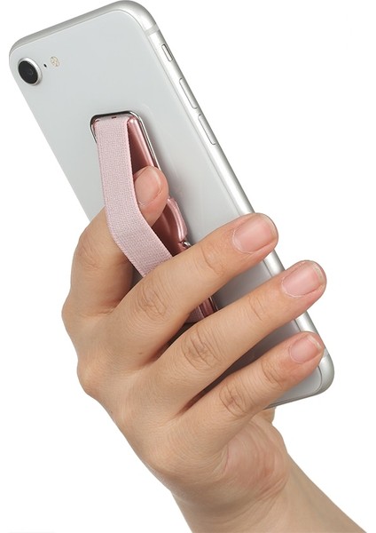 Stil 4 Evrensel Telefon Parmak Kayışı Tutucu Elastik Cep Telefonu Parmak Kavrama Metal Telefon El Bandı Bileklik Braketi Askı Standı ile (Yurt Dışından) fiyatları