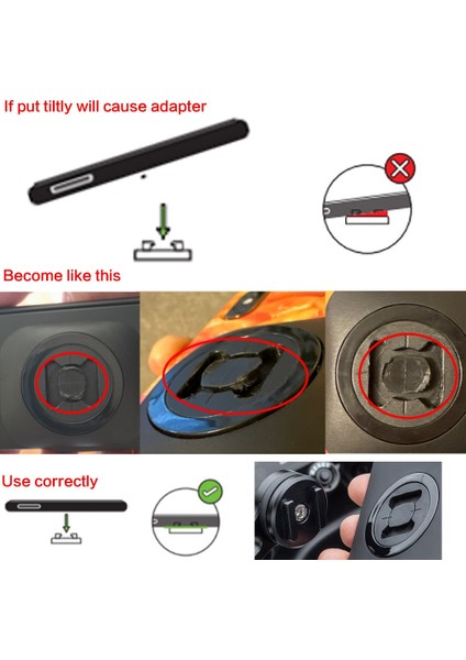 1 Adet Yapıştırıcı 1 Adet 3 M Yapıştırıcı Evrensel Arayüz Hızlı Montaj Adaptörü Araba Bisiklet Motosiklet Mtb Moto Tutucu Çoklu Conta (Yurt Dışından) fiyatları