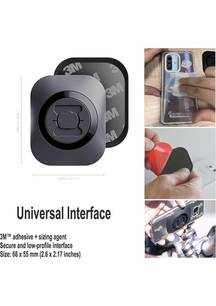 1 Adet Yapıştırıcı 1 Adet 3 M Yapıştırıcı Evrensel Arayüz Hızlı Montaj Adaptörü Araba Bisiklet Motosiklet Mtb Moto Tutucu Çoklu Conta (Yurt Dışından) modelleri