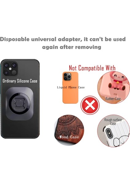 1 Adet Yapıştırıcı 1 Adet 3 M Yapıştırıcı Evrensel Arayüz Hızlı Montaj Adaptörü Araba Bisiklet Motosiklet Mtb Moto Tutucu Çoklu Conta (Yurt Dışından) fırsatları