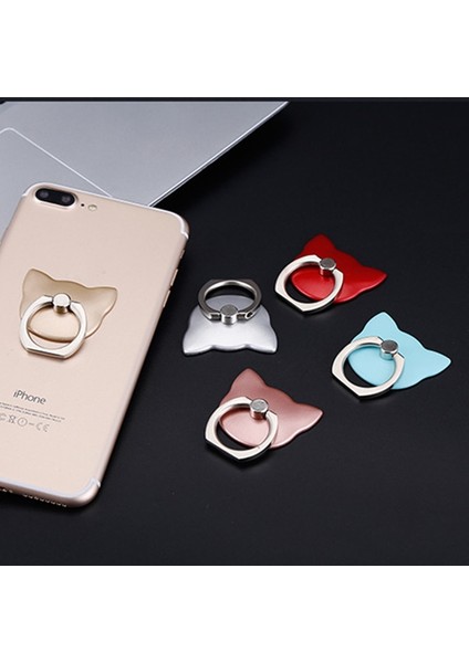 Yeşil Ryra Kedi Kafa Halka Standı Tutucu Taşınabilir Telefon Standı Halka Toka Hediye Avara Tutucu Kedi Cep Telefonu Halka Toka Aksesuarları (Yurt Dışından) fırsatları