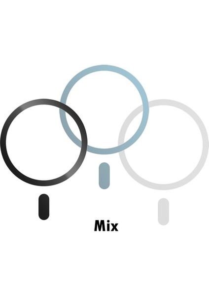 3 Adet Karışık 1 Adet/3 Adet Magsafe Manyetik Plaka Halkası Evrensel Metal Etiket Desteği Kablosuz Şarj Cihazı Metal Plaka Levha Mıknatıslı Araç Tutucu (Yurt Dışından)