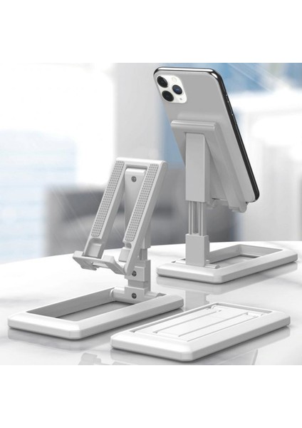 Turuncu Ryra Katlanabilir Stand Tablet Ayarlanabilir Masa Tutucu Braketi Akıllı Telefon Standı Cep Telefonu Masaüstü Telefon IPad IPhone Için Standı (Yurt Dışından) indirimleri