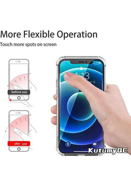 4 Renk 7 Şeffaf Cep Telefonu Zil Tutucu Standı 360° Derece Döndürme Şeffaf Parmak Kavrama Kickstand Uyumlu Iphone'lar Veya Telefon Kılıfı (Yurt Dışından) indirimleri