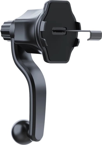 Siyah 17MM Top Kafa Tabanı Araba Hava Firar Sabitleme Kıskacı 360 Derece Rotasyon Araba Hava Çıkışı Uzatma Kanca Araba Cep Telefonu Standı (Yurt Dışından) modelleri
