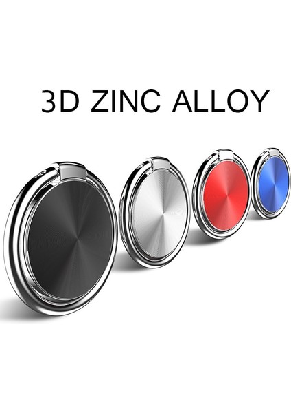 Gümüş - Metal Daire Tutucu Parmak Yüzük Metal Cep Telefonu Standı Tutucu iPhone 9 x 8 7 Artı 5 5s 6 6p Manyetik Telefon Halkası Yuvarlak Araç Montaj Standı (Yurt Dışından) modelleri