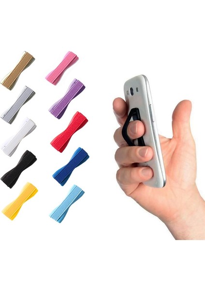 Stil 2 Sıancs 2 Adet Bant Kayışı Telefon Tutucu Kaymaz Evrensel Iphonexs Xiaomi Samsung Tablet Pad Için Moda Parmak Kavrama Standı (Yurt Dışından) fiyatları