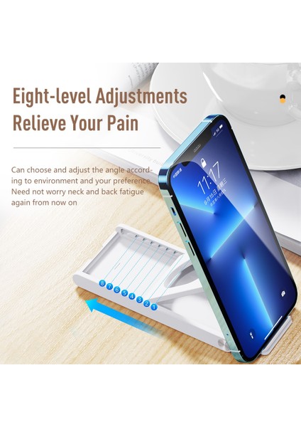 2pcs Beyaz Tutucu Essager Katlanabilir Masaüstü Tutucu Taşınabilir Mini Moblie Telefon Standı IPHONE14 13 Pro Max iPad Xiaomi Masa Braketi Taşınabilir Stand (Yurt Dışından) indirimleri