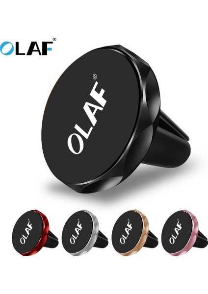 Siyah Araç Telefonu Tutucu Manyetik Hava Firar Dağı Cep Telefonu Standı Mıknatıs Destek Hücresi Araç Gps iPhone Xs Max Samsung A50 Tutucu (Yurt Dışından) fırsatları