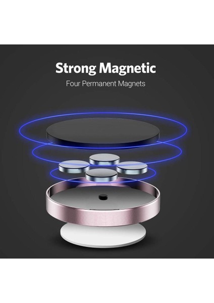 Gümüş Evrensel Manyetik Stand iPhone Samsung Xiaomi Için Pano Araç Telefonu Tutucu Mıknatıs Standı Cep Telefonu Tutucu Montaj Duvar Tutucu (Yurt Dışından) fiyatları