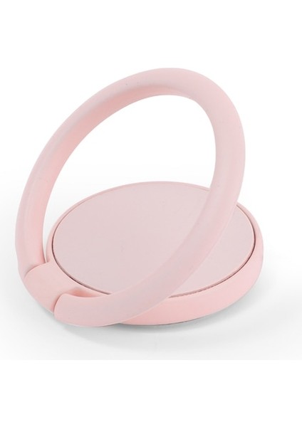 Pembe Parmak Yüzük Telefon Tutucu Renkli Cep Telefonu Standı Kavrama Evrensel Araba Için Manyetik Dağı Telefon Arka Etiket Standı Tutucu (Yurt Dışından)